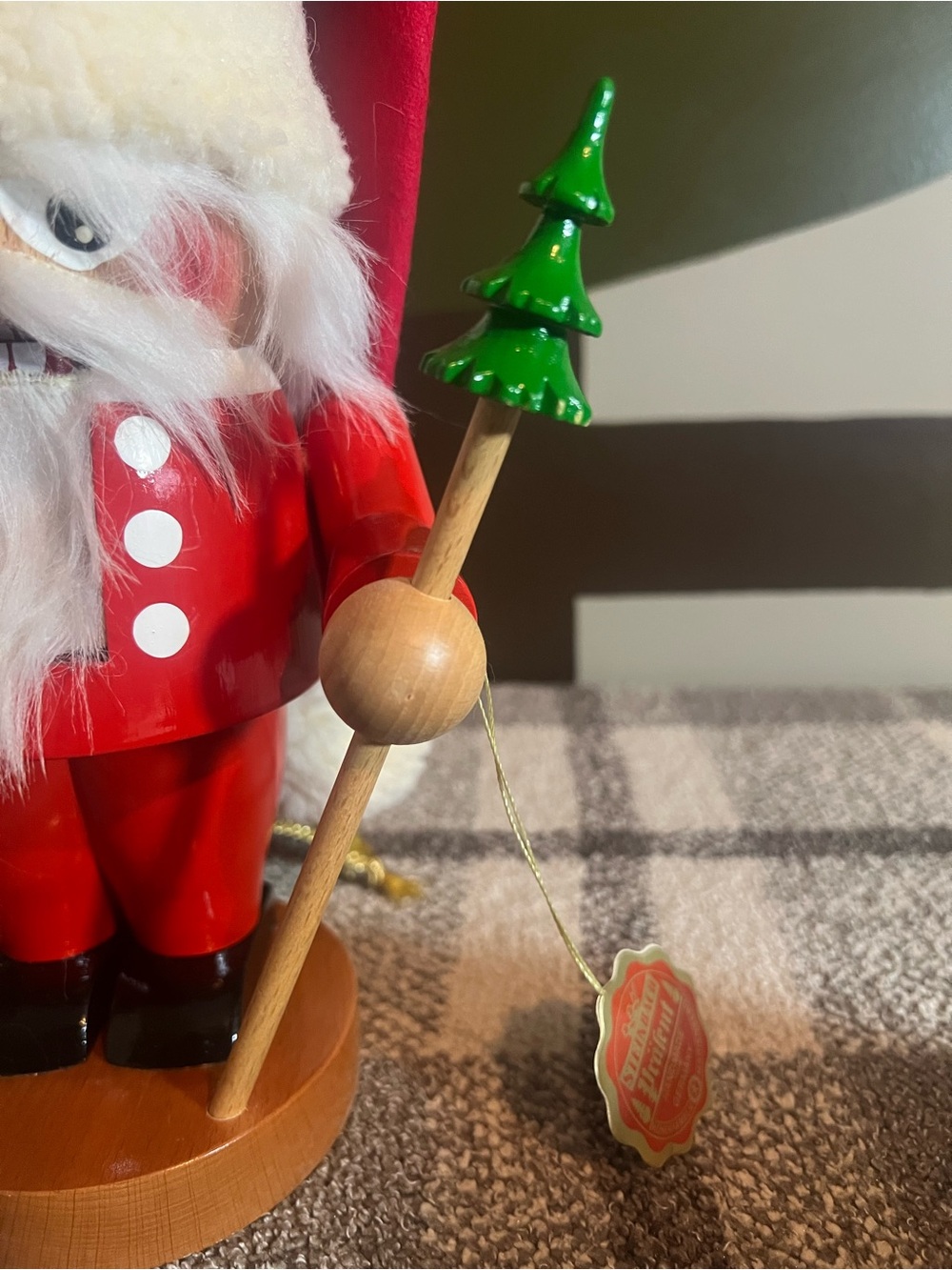 Steinbach Troll Santa Nutcracker Figurine with Faux Fur Hat - Model S1505 - Picture 4 of 9